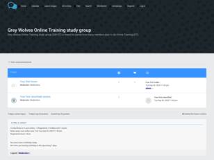 Grey Wolves Online Training study group